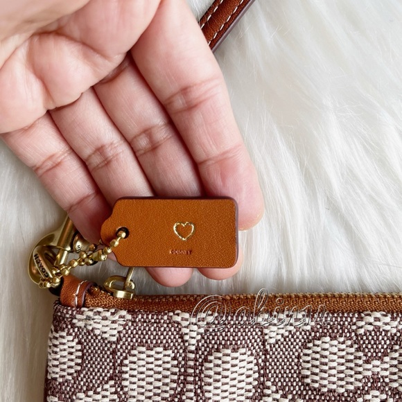 Coach Special Edition Jacquard Wristlet with Disney Patches - Picture 6 of 7